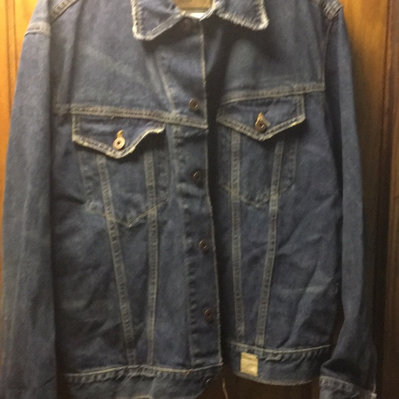 abercrombie jean jacket mens